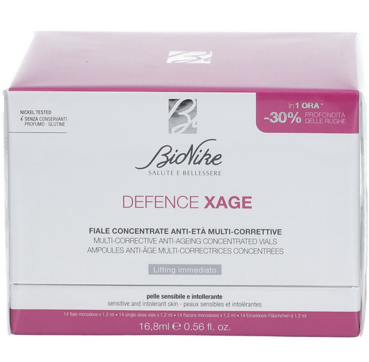 BioNike Defence Xage | Concentré Anti-âge Ampoules 14 Ampoules