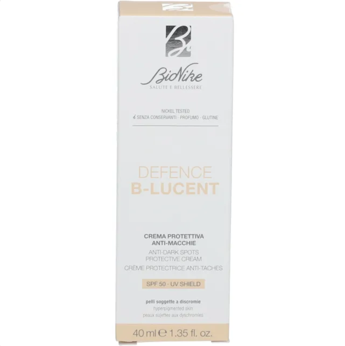 BioNike Defence B-lucent | Anti dark SPF 50+ | 40ml