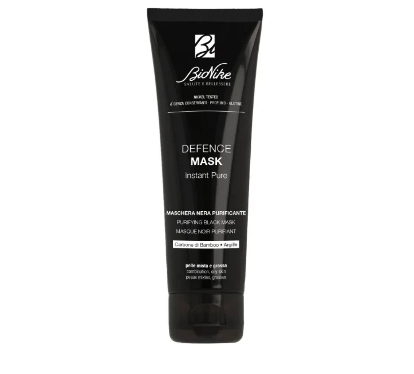 Bionike Defence mask | Instant black pure | 75ml