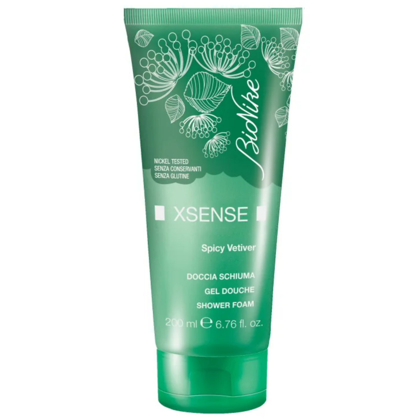 Bionike Xsense | Gel douche Spicy Vetiver | 200ml