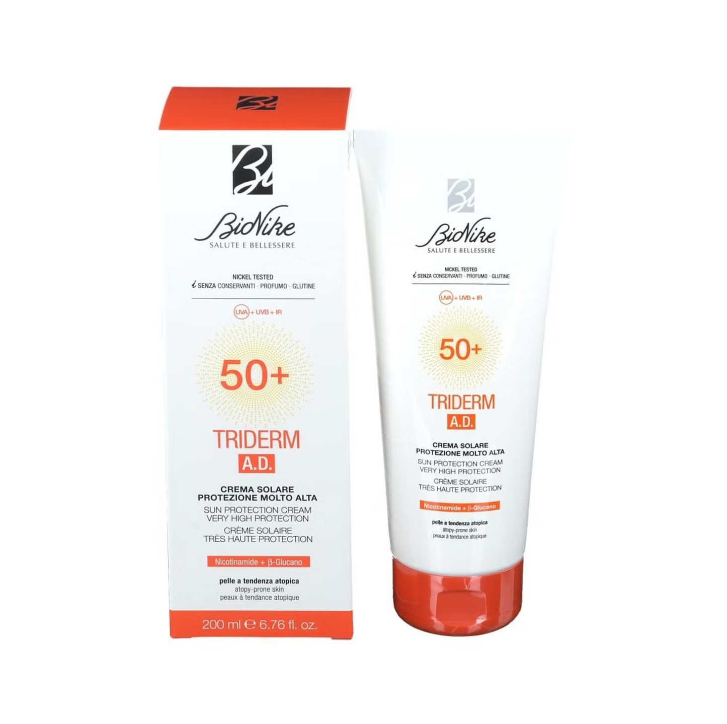 Bionike Triderm | A.D protection solaire 50+ | 200ml