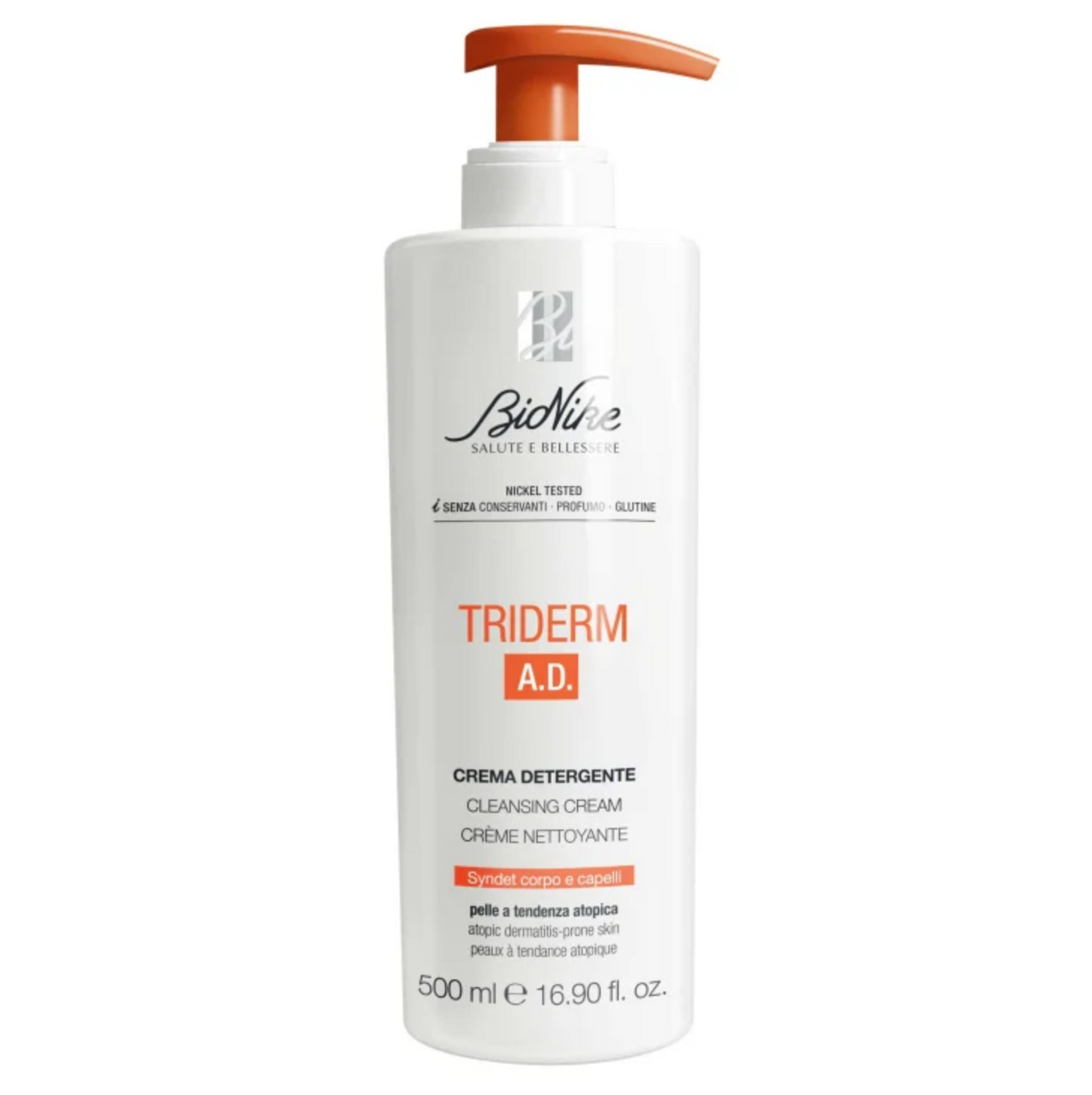 Bionike Triderm | Crème AD bottle | 500 ml